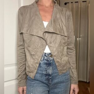 Altar'd State Tan Open Front Jacket